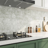 White Cement Vinyl Wallpaper 40cm x 7m Thick Light Grey Peel & Stick – Light Grey 40x7m