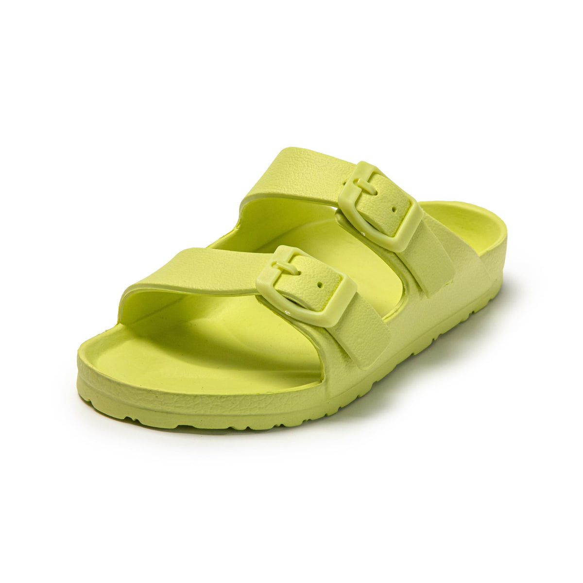 Șlapi sandale lejere pentru copii pentru plajă și piscină cu cataramă – Verde 30