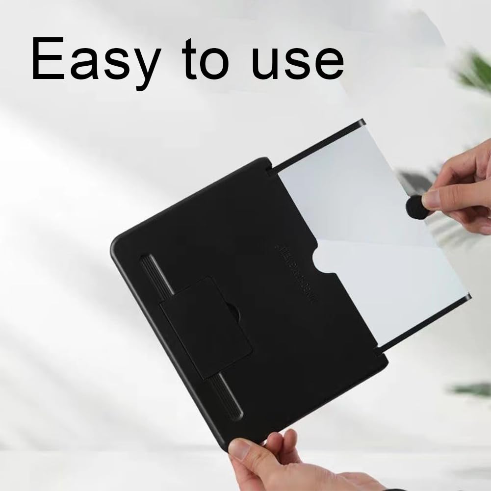 Mobile phone magnifying screen, mobile phone screen magnifier, 3D screen magnifier, mobile phone magnifying glass, suitable for watching films and videos and offers you a better viewing experience, 14 inches, black