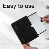 Mobile phone magnifying screen, mobile phone screen magnifier, 3D screen magnifier, mobile phone magnifying glass, suitable for watching films and videos and offers you a better viewing experience, 14 inches, black