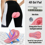Women's 3D Padded Cycling Shorts High Waist Quick-Dry – Medium