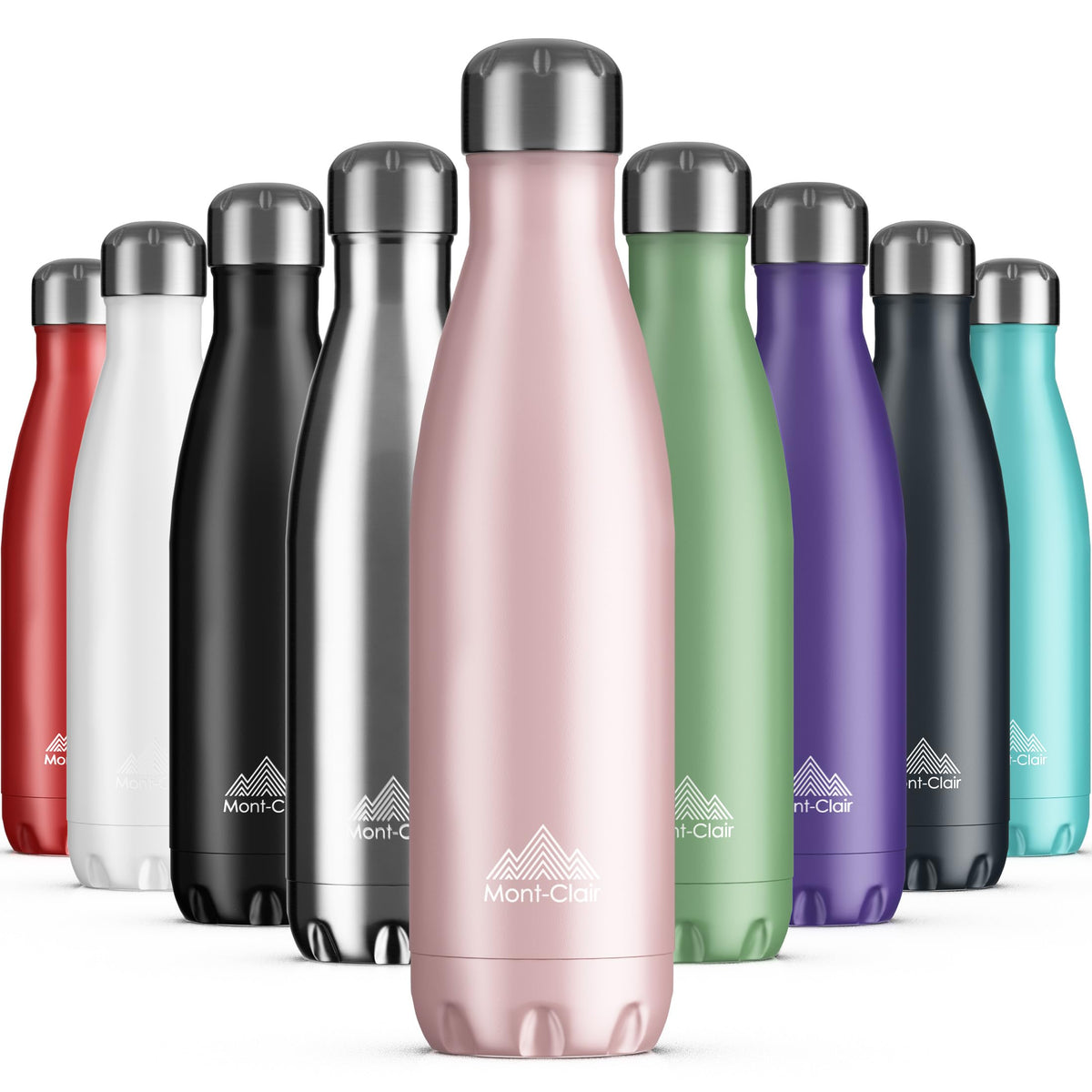 Insulated Stainless Steel Water Bottle 750ml Leakproof Vacuum – Pink