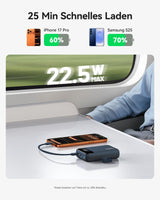 INIU Power Bank 20000mAh 22.5W Fast Charge Mini Portable Charger - Blue