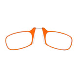 DIDINSKY Arthin reading glasses without temples for men and women. Lightweight glasses as a portable reading magnifier and travel glasses. Perfect reading glasses for women and prescription glasses. Carrot +2.0