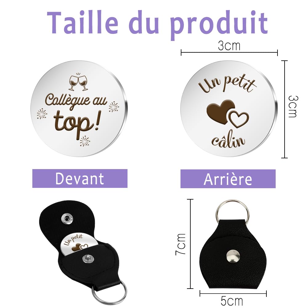 Novelty Gift 'A Small Hug' Keepsake for Colleagues Friends – 1pc