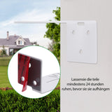 Suporturi de perete pentru camere de supraveghere VOSSOT, set 2 bucăți – Negru