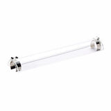 Protective glass for ceiling floodlight R7s clear Length: 135mm for 118mm rods Replacement glass Glass Halogen
