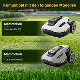 Disc de tăiere de schimb + 7 lame compatibile robot tuns gazon YUKA Mini și Mini 2