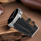 Curea din piele naturală veritabilă cu conectori metalici pentru Samsung Galaxy Watch 40/44/46 mm