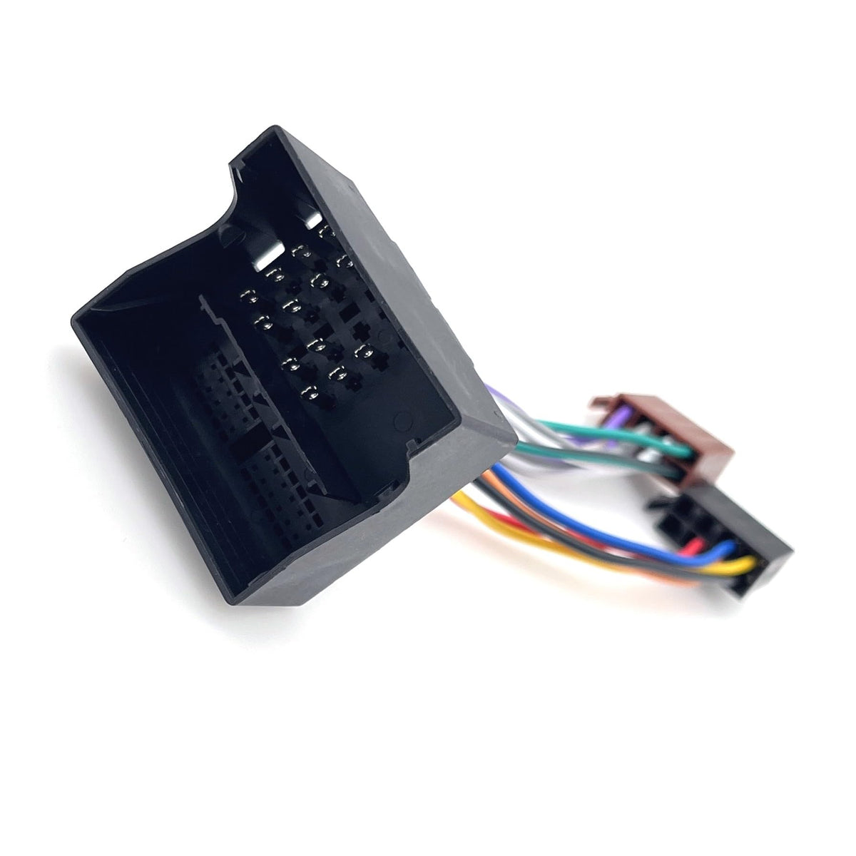 Car ISO Radio Adapter Connector 16-pin Wiring Harness for VW Golf, BMW, Ford – ISO