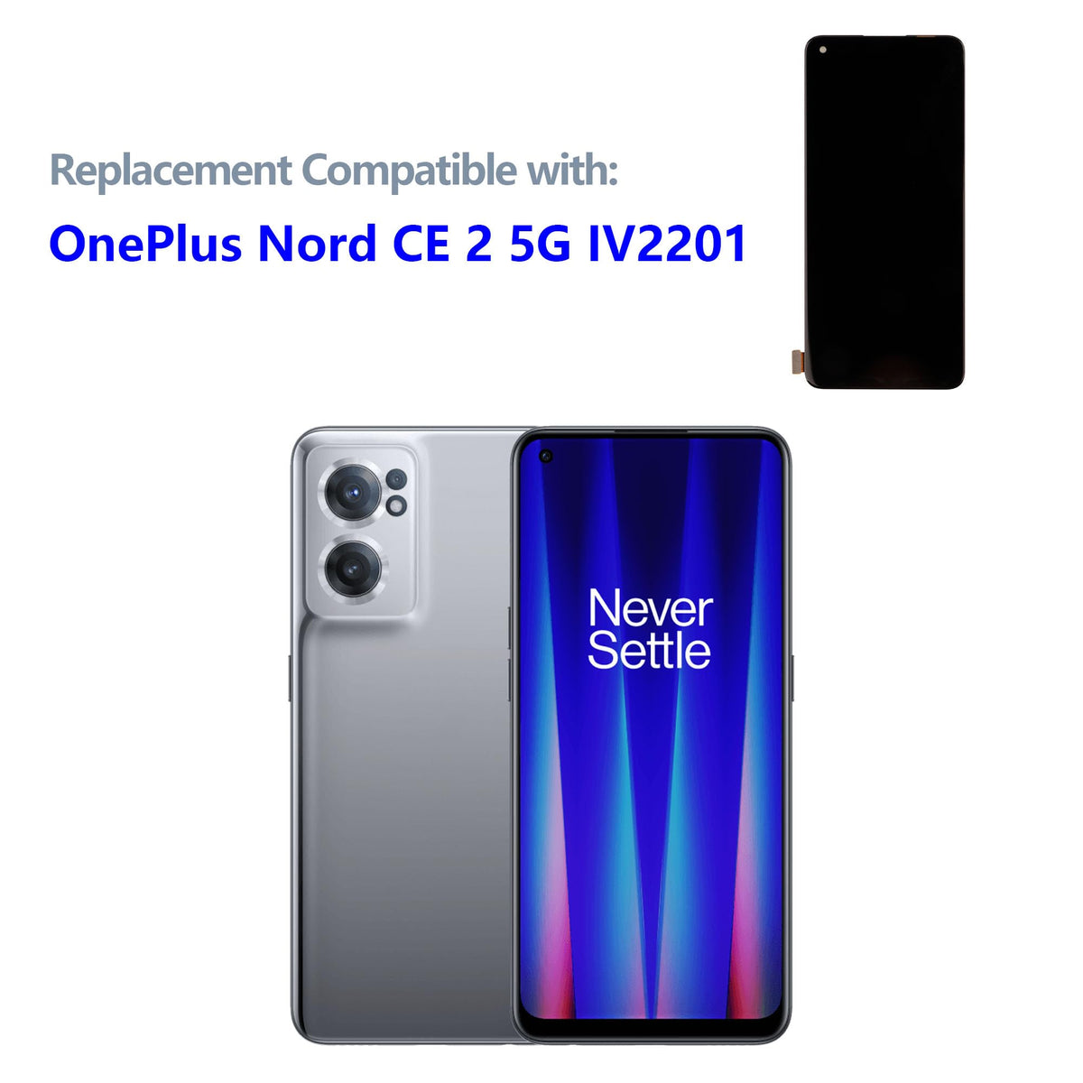 Display TFT de schimb cu touchscreen pentru OnePlus Nord CE2 5G 6.43 inch