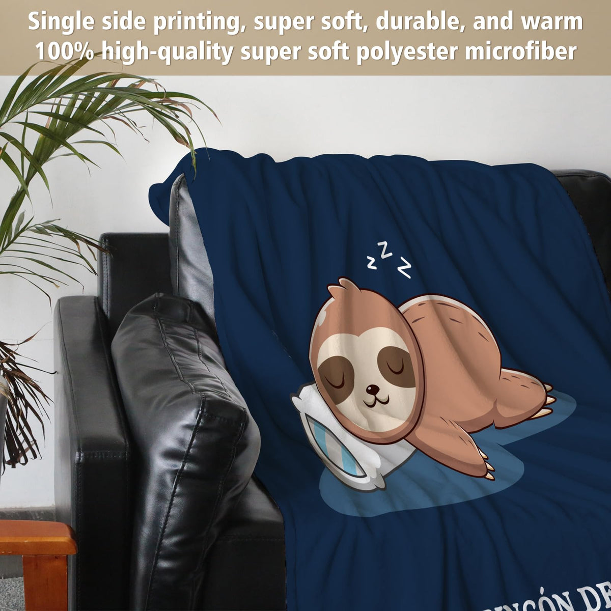 Pătură moale călduroasă din fleece cadou pentru tata 130 x 150 cm – Gri