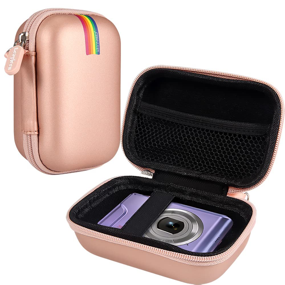 Protective Kids Camera Case Compatible ITSHINY/WOWGO 3.5in - Pink