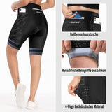 Women's 3D Padded Cycling Shorts High Waist Quick-Dry – Medium