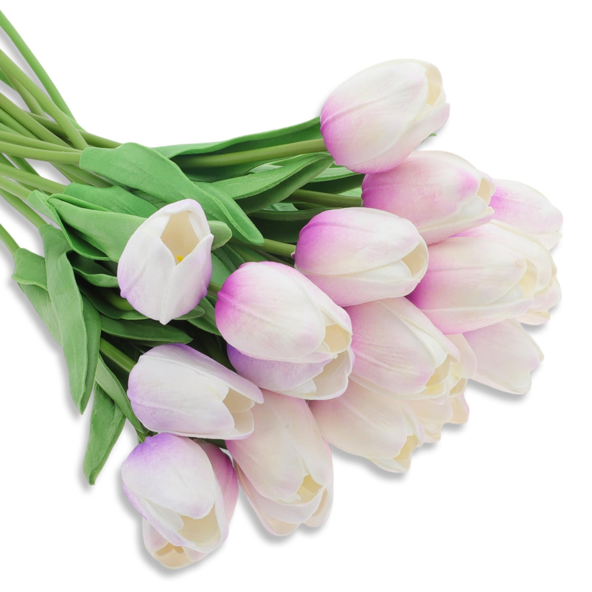 Buchet de lalele artificiale 20 bucăți pentru decor nuntă și casă – Mov