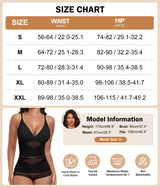 Body modelator sculptant burtică fără cusături Niwicee cu bretele reglabile – Negru L