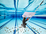 Above Ground Pool Vacuum Cleaner Manual, Pool Vacuum Cleaner for Garden Hose, Hydraulic Spa and Garden Pond Vacuum Cleaner, Inground Pool Vacuum Cleaner Bottom and Walls, Wall without Electricity (Nero)