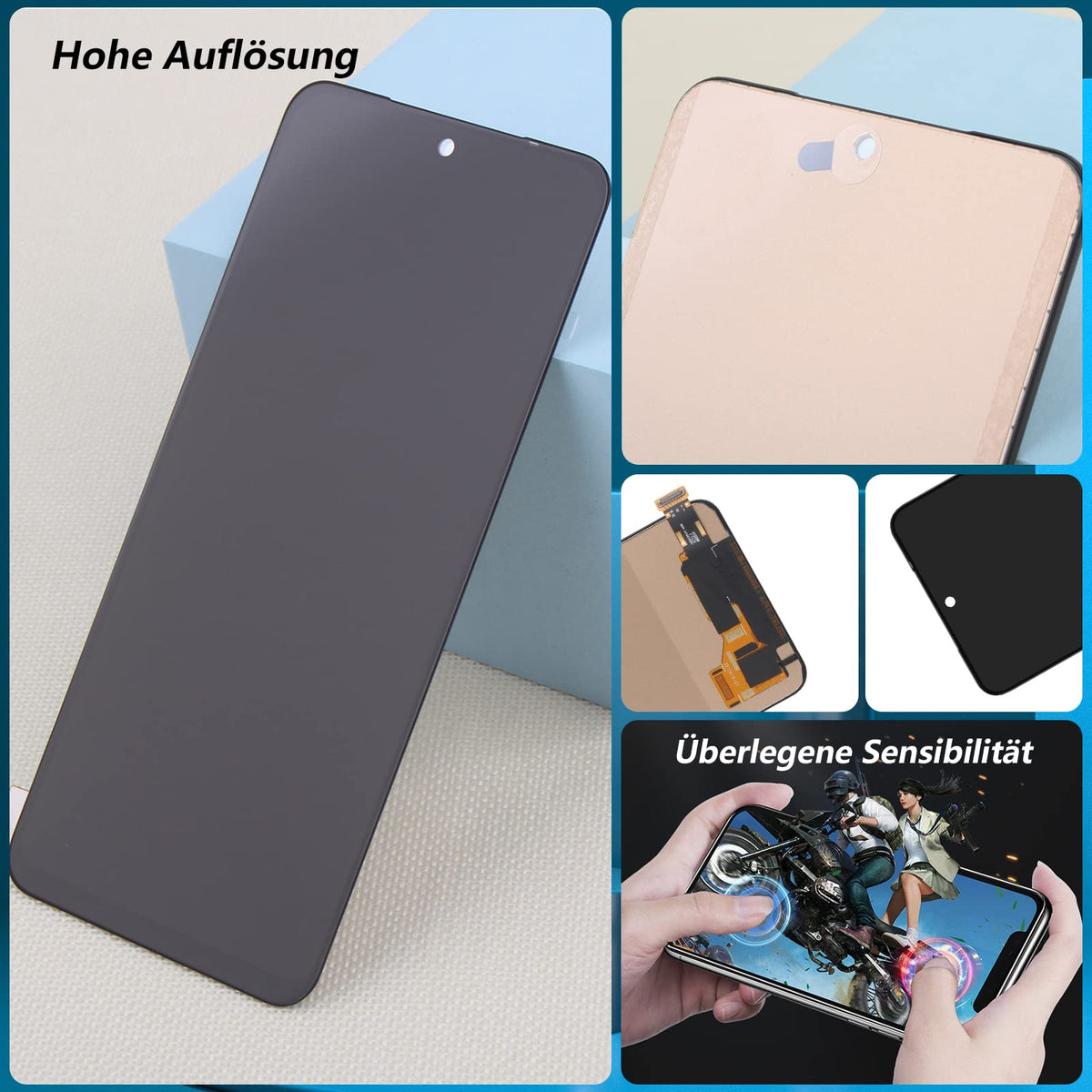 Ecran display LCD Incell cu touchscreen și scule pentru Xiaomi Redmi Note 10 4G / Note 10s / Poco M5S