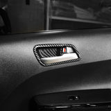 Car Door Handle Bowl Cover Trim for Kia Picanto 2017-2025 4pc – Carbon Fiber