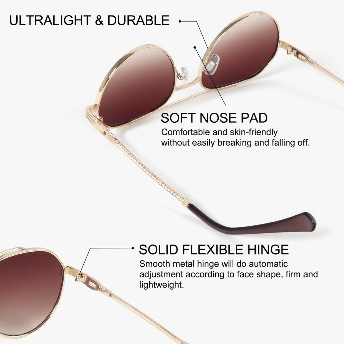 Polarized Sunglasses Classic Unisex – One Size