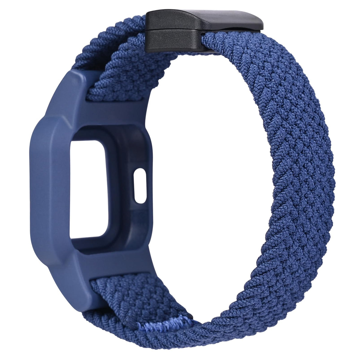 Braided Nylon Watch Strap Compatible with Garmin Vivofit Jr 3 Adjustable – No Gemstone
