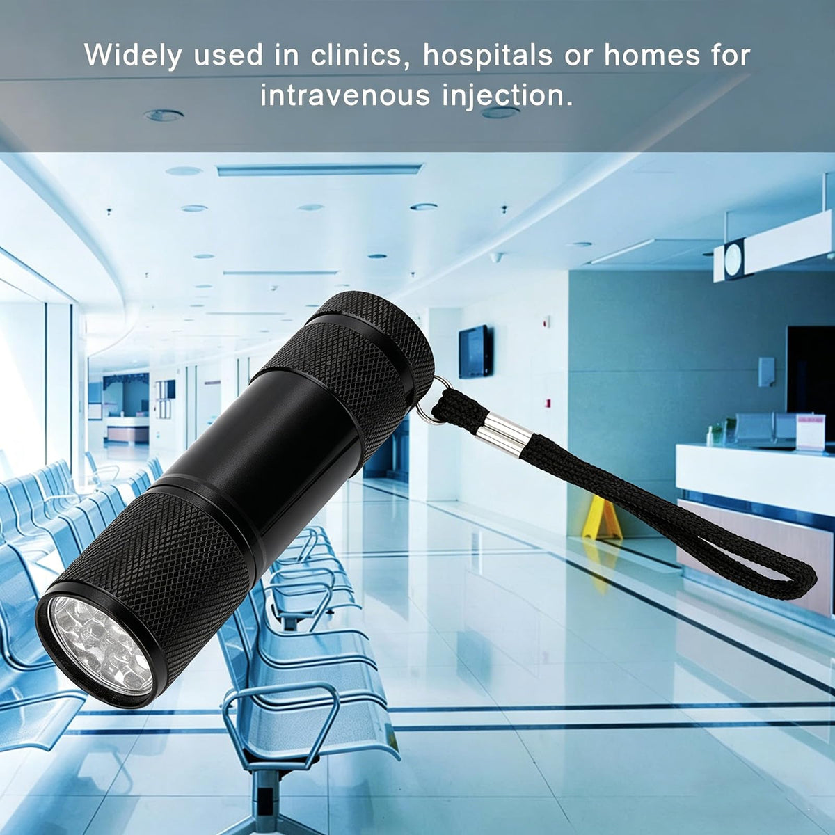 Vein Finder Flashlight Red Portable Vein Locator for Clinics & Home – Red