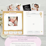 Baby Memory Album 'My First Year' Up to 5 Years Keepsake – Unisex
