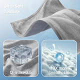 Cooling Bed Blanket 2-in-1 Q-Max>0.5 Lightweight Summer Cooling – Green 130x180cm