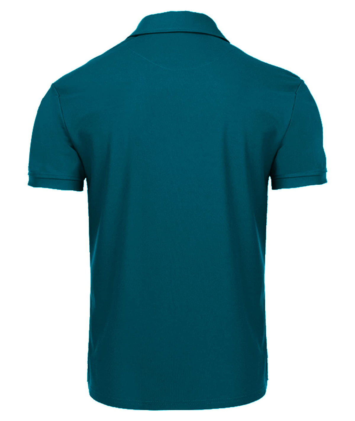 Tricou polo bărbați cu mânecă scurtă pentru golf și sport – Verde Albăstrui 3XL