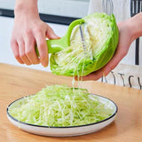 Răzătoare și feliator multifuncțional din inox pentru legume 18x12 cm – Argintiu