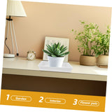 Square Plant Pot Coasters 2-Pack Water Collection Durable Plastic – 60x60cm