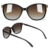 Ochelari de soare damă polarizați ochi de pisică Face Shadow protecție UV400