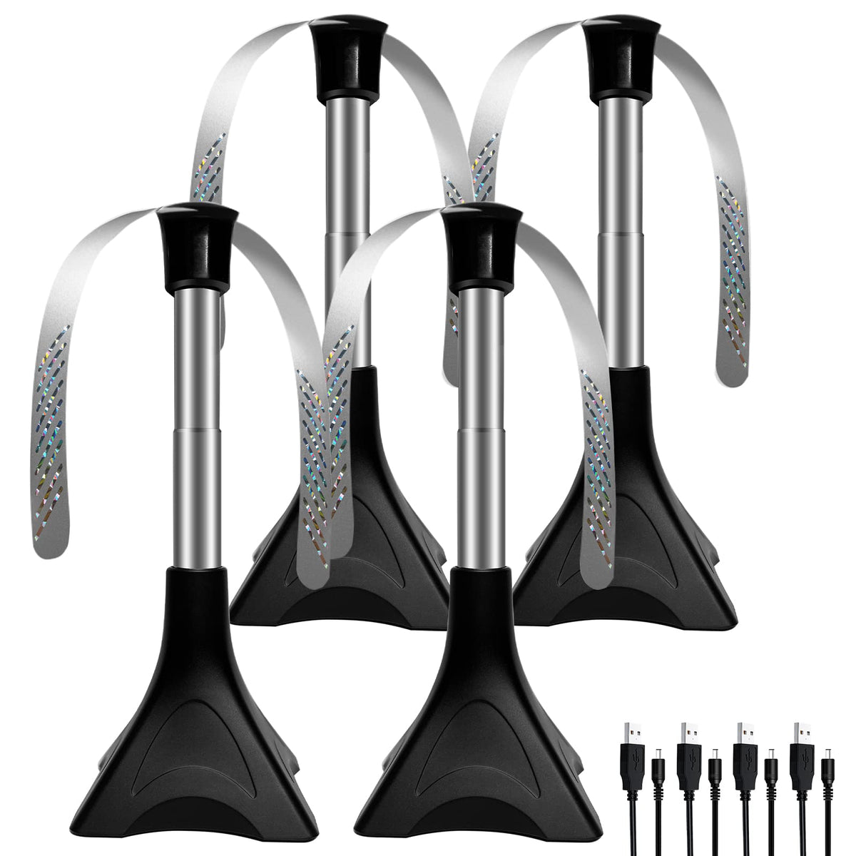 4PCS Flies and Mosquitoes Repelling Insect Fans Keep Flies and Insects Away from Food without Using Chemicals Enjoy Your Meals Outdoors