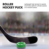 Street Hockey Puck Professional Training 7.5cm – Green