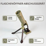 Mortar-Style Hands-Free Beer Bottle Opener 51mm for 330ml Bottles – Metal