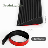 Threshold Ramp Universal for Robot Vacuums & Wheelchair Access – Black 68x5cm