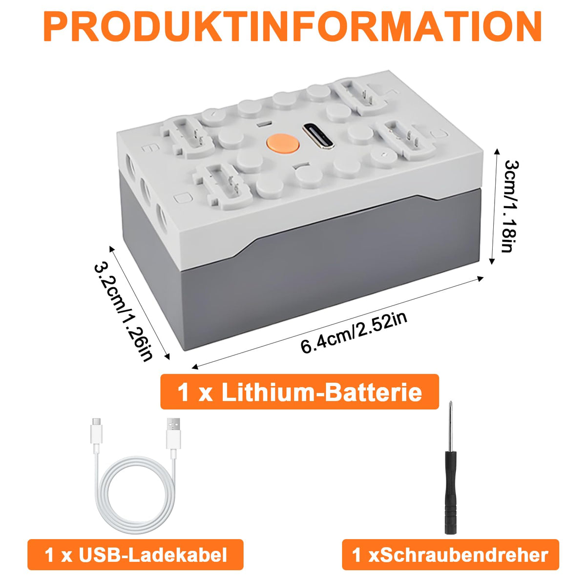 Set motor electric reîncărcabil Power Functions pentru blocuri de construcție și jucării