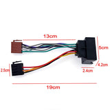Car ISO Radio Adapter Connector 16-pin Wiring Harness for VW Golf, BMW, Ford – ISO