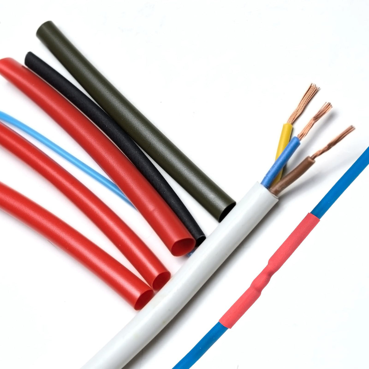 Heat Shrink Tubing 15m 12mm 4:1 Shrink Ratio Waterproof Insulating Tubing - Black
