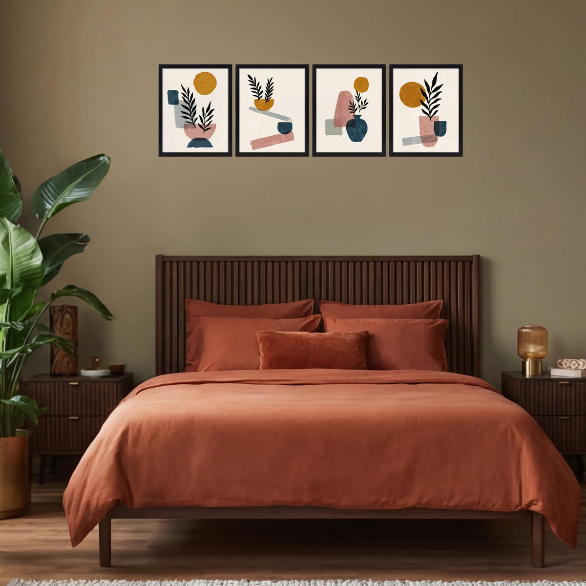 Picture Frame 20x25 cm Single, Wall & Table Mount – Black