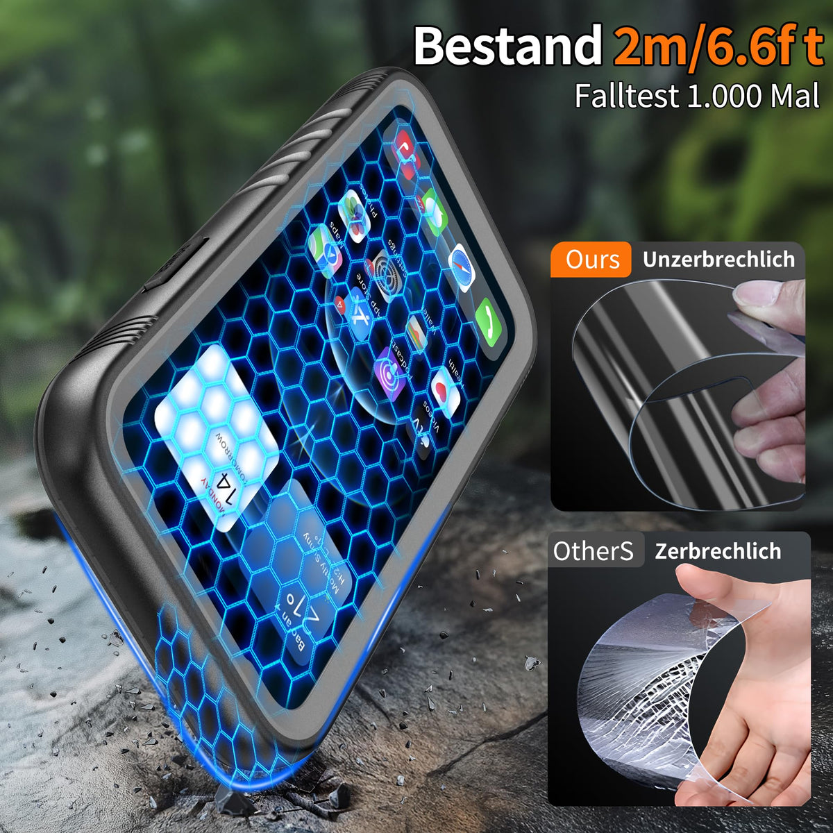 Husă subacvatică antisoc 360 grade militară Cozycase pentru iPhone 11 Pro 5.8 inch