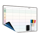 Planificator săptămânal whiteboard magnetic autoadeziv MCCORL 42x28 cm