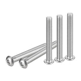 Socket Head Cap Screws 3/8-16x3in Hex Drive UNC 304 Stainless Full Thread - 15pc