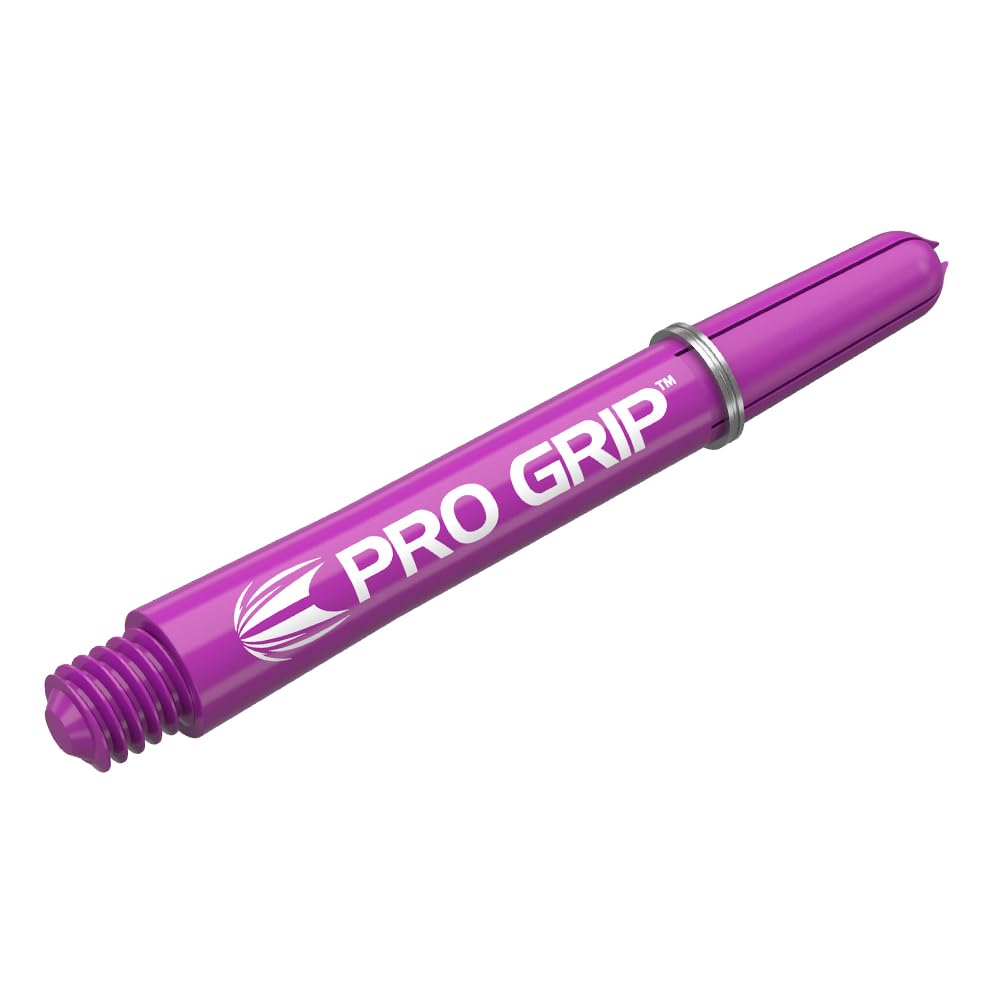 Dart Short Shaft Pro Grip Sets 9pcs – Purple