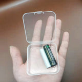 Plastic Storage Box 15 Compartments Transparent with Lid for Beads Jewellery Screws – Clear 6.4 x 6.4cm