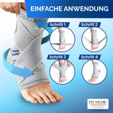 Adjustable Ankle Brace Breathable Supportive for Achilles Tendon – Unisex