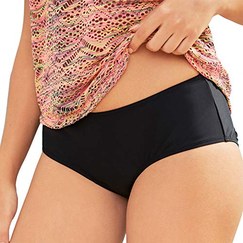 Costum de baie tankini din două piese damă Laorchid push-up talie înaltă – Roz S