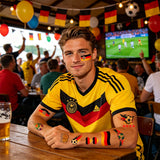 Temporary Football Tattoos 20-Pack World Cup 2026 – Germany