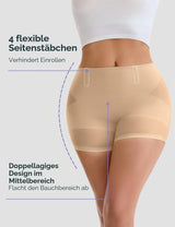 Women's Tummy Control Seamless Boxer Shapewear Shorts