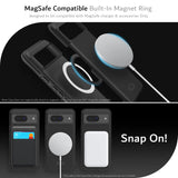 Husă de protecție TUDIA MergeGrip pentru Google Pixel 8 compatibilă MagSafe – Negru Mat
